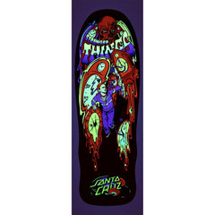 Stranger Things - Santa Cruz Melting Clock Skateboard Deck 9.7in