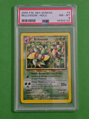 Pokemon TCG - Bellossom 3/111 PSA 8