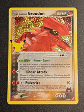 Pokemon TCG - Team Magma's Groudon 9/25
