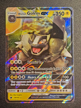 Pokemon TCG - Alolan Golem GX 34/111 Crimson Invasion