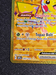 Pokemon TCG - Pikachu ex 247/191 Vivid Voltage