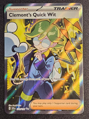 Pokemon TCG - Clemont's Quick Wit 229/191 Surging Sparks