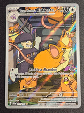 Pokemon TCG - Team Rocket's Raticate 202/182 Destined Rivals