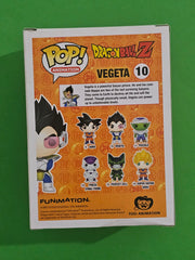 Dragon Ball Z Signed Vegeta Christopher Sabat Pop Vinyl Collection