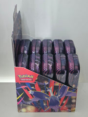 Pokemon Mega Heroes Mini Tin Display