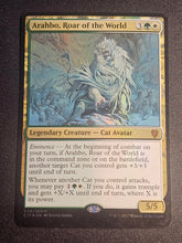 MTG - Arahbo, Roar of the World C17 Oversized