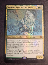 MTG - Arahbo, Roar of the World C17 Oversized