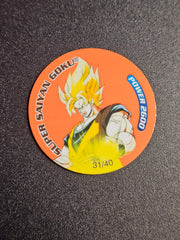 DBZ Tazo - Super Saiyan Goku Fluro