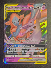 Pokemon TCG - Espeon & Deoxys GX 72/236 Unified Minds