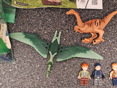 LEGO Jurassic Park 75940 GALLIMIMUS AND PTERANODON BREAKOUT Complete