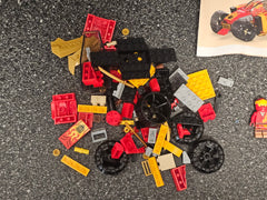 LEGO Ninjago 71780 Kai's Ninja Race Car Evo Complete