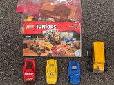 LEGO Juniors Easy To Build Cars 10744 Thunder Hollow Crazy 8 Race Complete