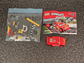 LEGO Juniors 10730 Lightning Mcqueen Speed Launcher Complete