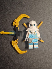 Lego NINJAGO Minifigure Zane Dragons Rising White Ice Ninja