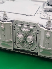 Warhammer 40k Death Guard Rhino with Forgeworld Doors