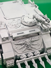 Warhammer 40k Death Guard Rhino with Forgeworld Doors