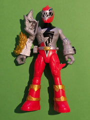 Power Rangers Dino Fury Battle Attackers Red Ranger Action Figure
