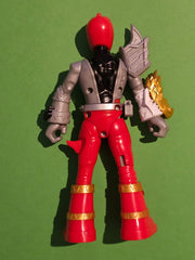 Power Rangers Dino Fury Battle Attackers Red Ranger Action Figure