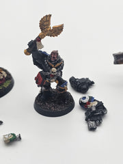 Warhammer 40k Space Marine Metal Chaplin and Librarians