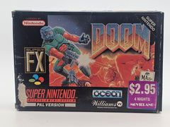 Super Nintendo - DOOM PAL Boxed
