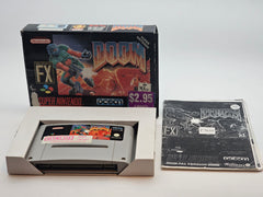 Super Nintendo - DOOM PAL Boxed