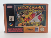 Super Nintendo - Disney Mickey Mania PAL Boxed