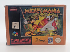 Super Nintendo - Disney Mickey Mania PAL Boxed
