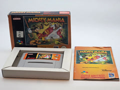 Super Nintendo - Disney Mickey Mania PAL Boxed