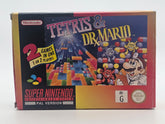 Super Nintendo - Tetris & Dr Mario PAL Boxed