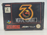Super Nintendo - Mortal Kombat 3 PAL Boxed