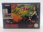 Super Nintendo - Earthworm Jim PAL Boxed