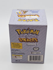 Pokemon Stickers Series 1 Full Display Box Artbox