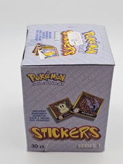 Pokemon Stickers Series 1 Full Display Box Artbox