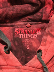 Stranger Things Netflix Hoodie Tie Dye Small