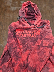 Stranger Things Netflix Hoodie Tie Dye Small
