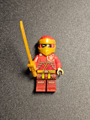 LEGO Ninjago Kai - Dragons Rising with Armor Plates with Pearl Gold Wrap