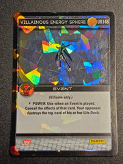 Dragon Ball Z Panini - Villainous Energy Sphere UR146