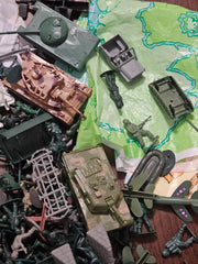 Vintage Plastic Army Men Collection