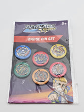 Beyblade Burst Badge Pin Set
