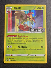 Pokemon TCG - Flapple SWSH022 Pre Release Promo
