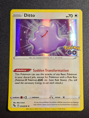 Pokemon TCG - Ditto 053/078 Holo Pokemon Go