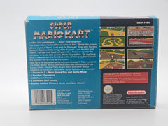 Super Nintendo - Super Mariokart PAL Boxed