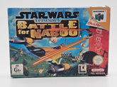 Nintendo 64 - Star Wars Battle for Naboo PAL Boxed