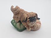 Pekingese Vintage Collectable Dog Statue Border Finearts Tricky Woo