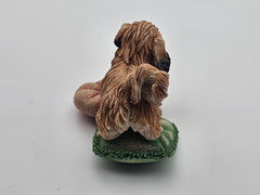 Pekingese Vintage Collectable Dog Statue Border Finearts Tricky Woo