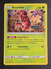 Pokemon TCG - Buzzwole SM218 Cosmic Eclipse Pre Release Promo