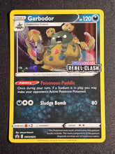 Pokemon TCG - Garbodor SWSH025 Rebel Clash Pre Release Promo