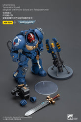 Warhammer Joytoy Ultramarines Sergeant with Power Sword and Teleport Homer