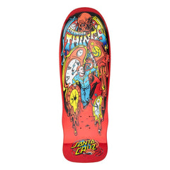 Stranger Things - Santa Cruz Melting Clock Skateboard Deck 9.7in