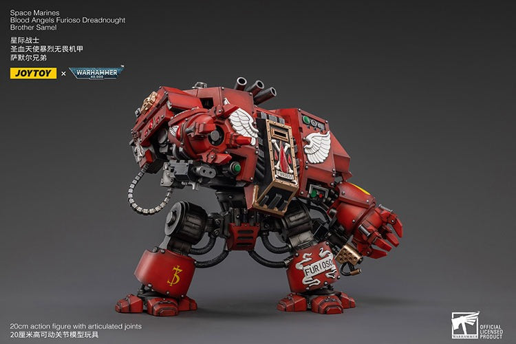 Warhammer Joytoy Blood Angels Furioso Dreadnought Brother Samel